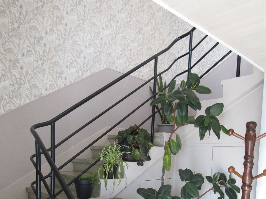 escalier accédant à l'étage