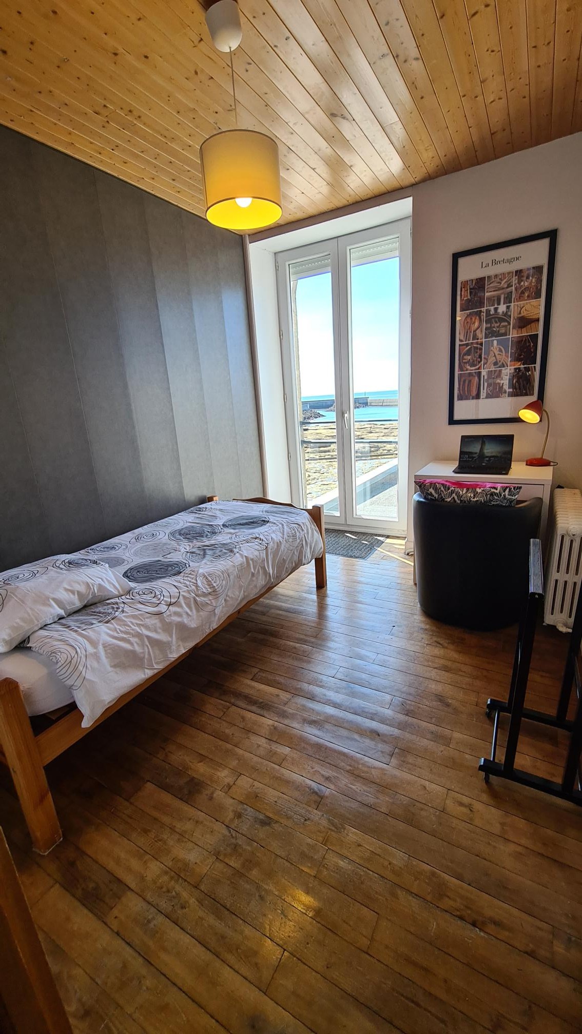 Chambre Ecume 1er étage (vue mer)
