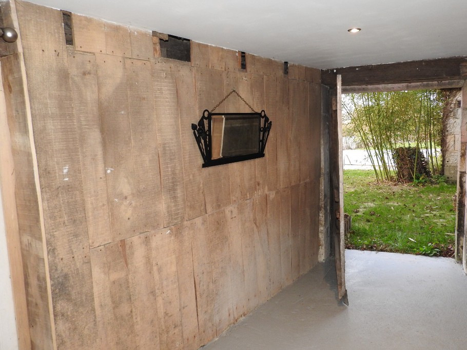 Accès depuis la maison au jardin