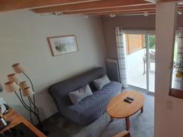 Living room Gîte Le Fief