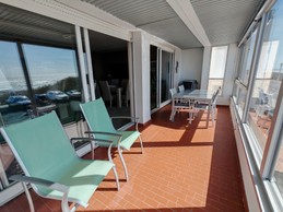Large sunny loggia