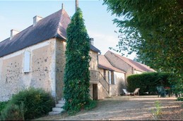 Vue du gîte façade principale