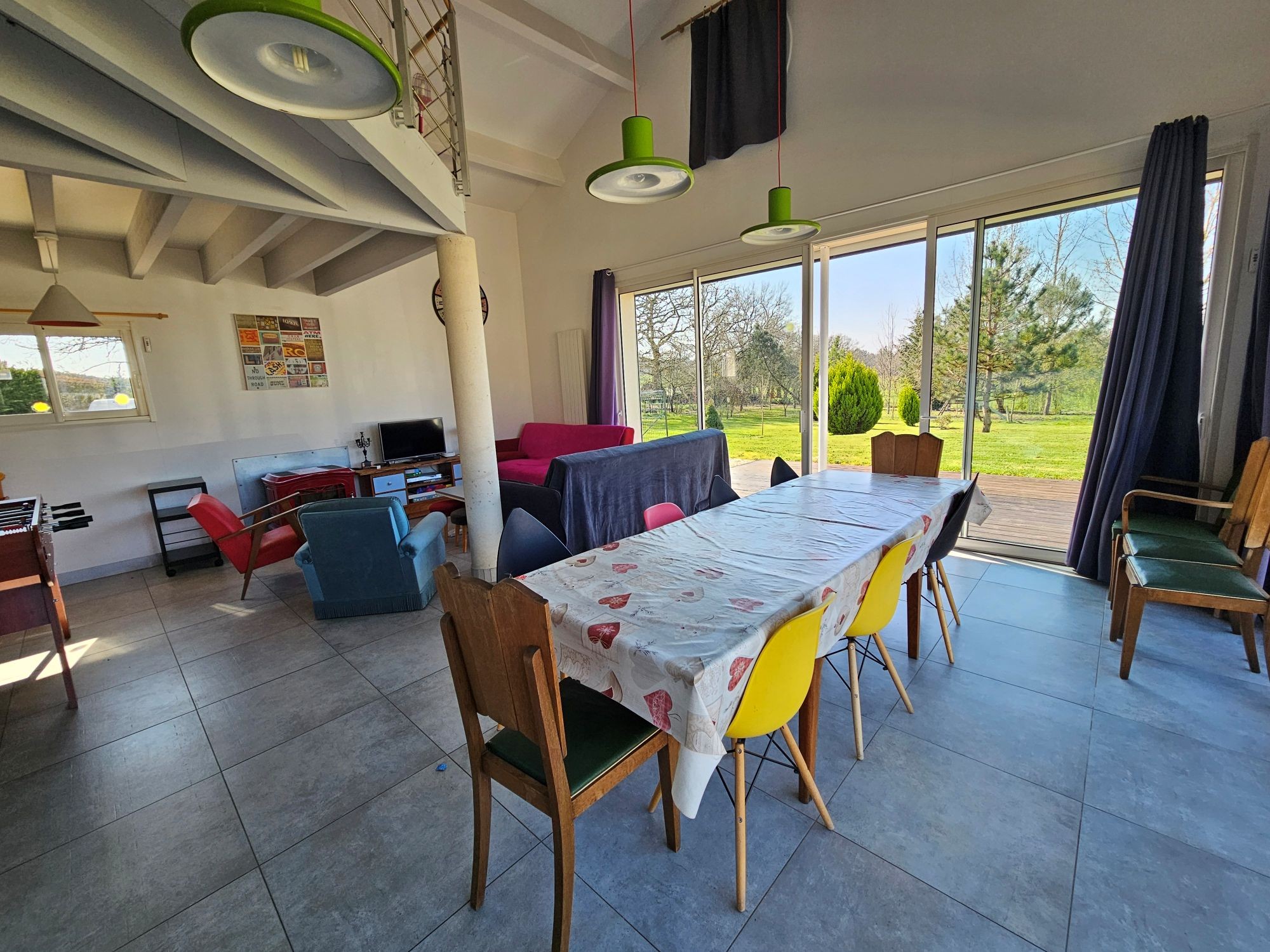 Gite Le LOFT, pour 9 personnes, site "Murmures de La Poussonne" en Charente