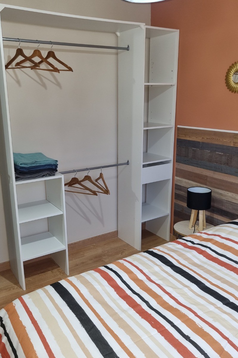 Dressing chambre lit double