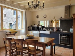 GIRAUD, location, Clévacances, Plouézec, séjour salle à manger cuisine