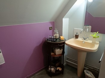 Chambre d'hôtes Myosotis - La petite vallée- Salle d'eau