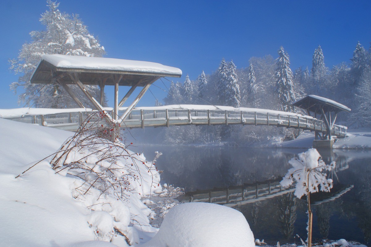 Passerelle du lac