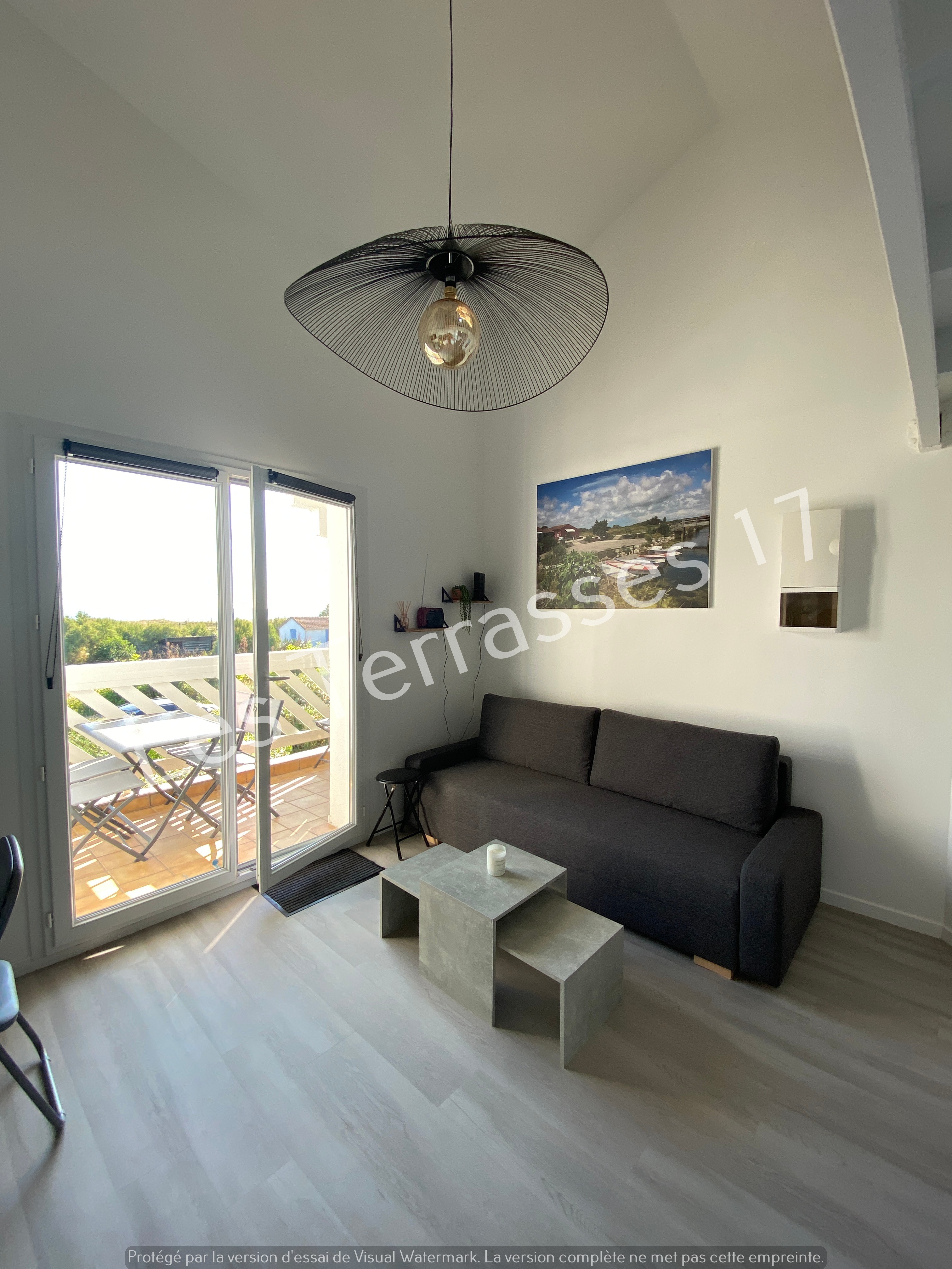 Les Salines, appartement pour 2 à 5 personnes, classé 3 étoiles, vue océan, Ile d'Oléron, Charente maritime