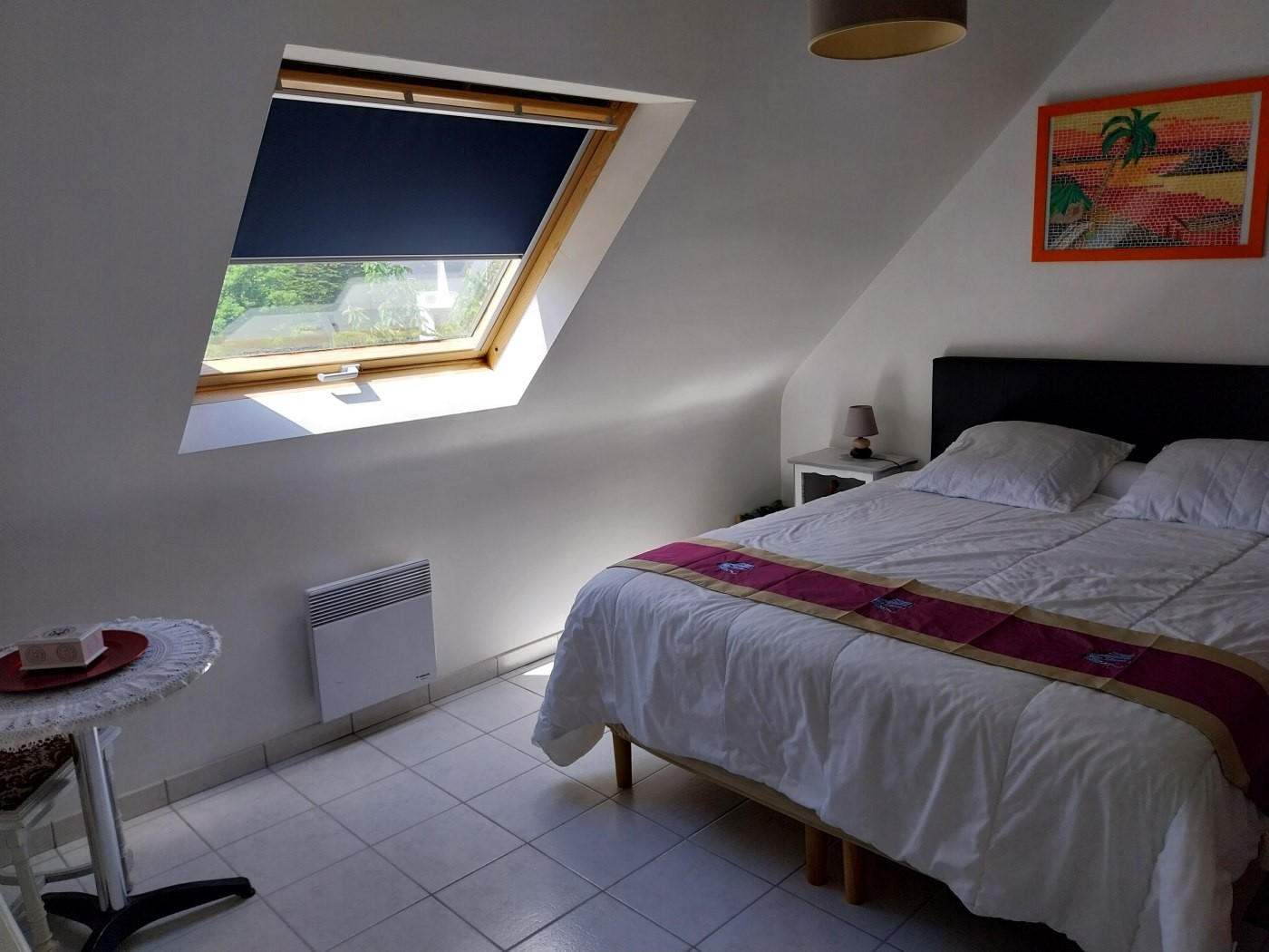 Etage: Chambre 2 avec Lit 160