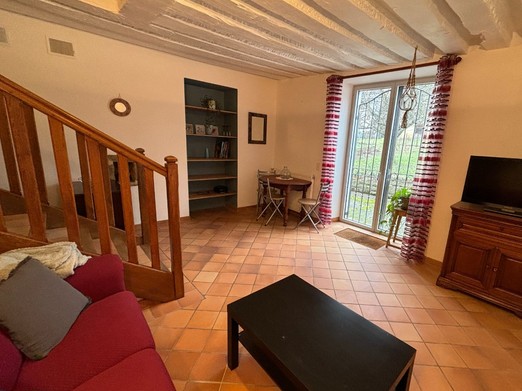 salon  donnant sur terrasse
