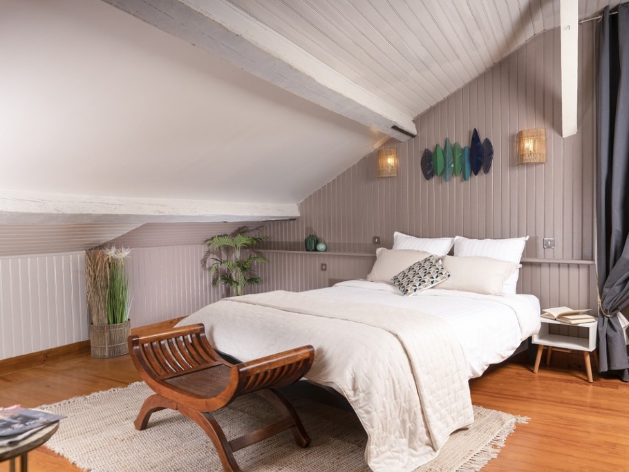 Les Glycines de Monchy - Chambre Scandinave