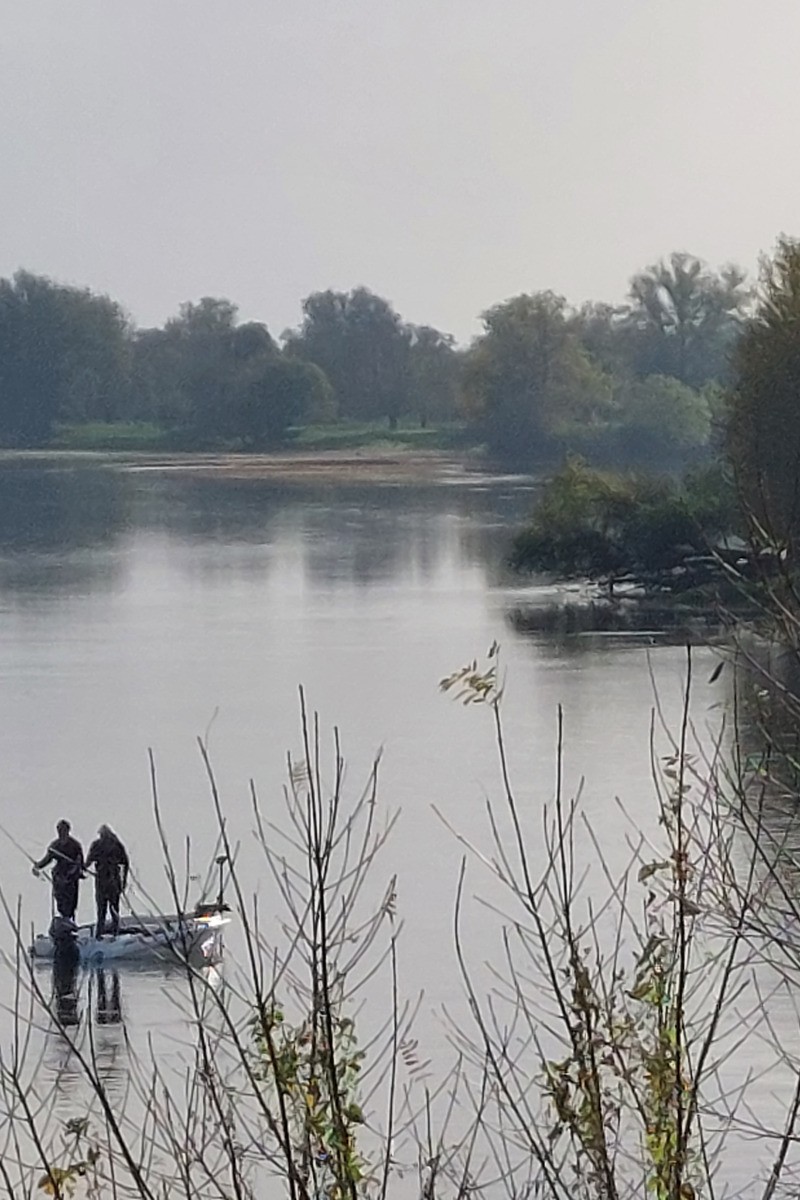 Pêcheurs en Loire au petit matin