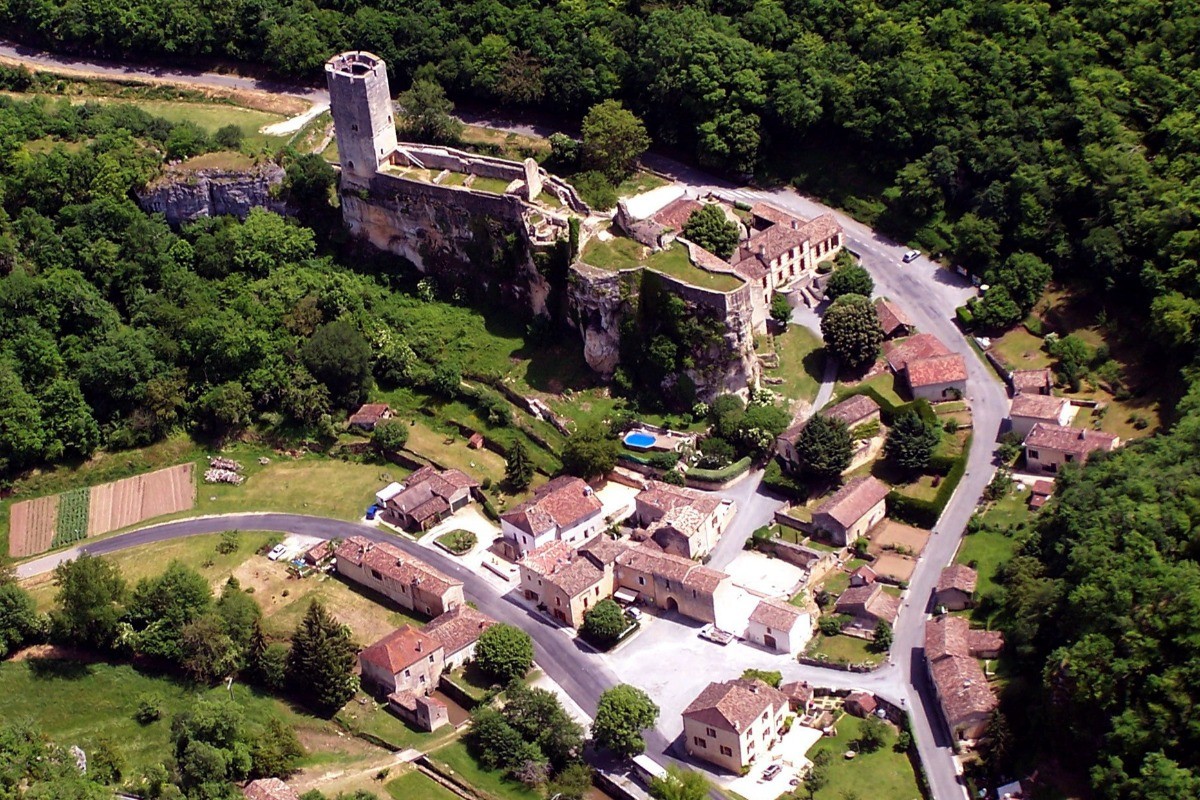 Le Château de Gavaudun en Lot et Garonne