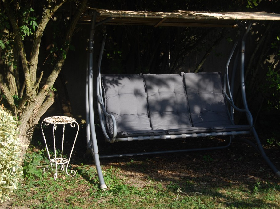 Balancelle dans votre espace jardin