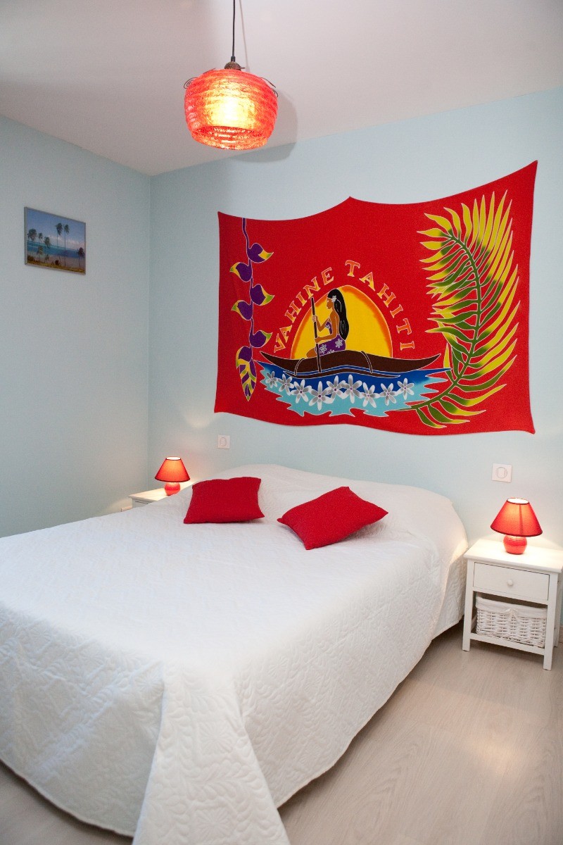 Gîte Clévacances - Logis du Castelviel - Albi - Tarn - Occitanie Sud Ouest- Chambre