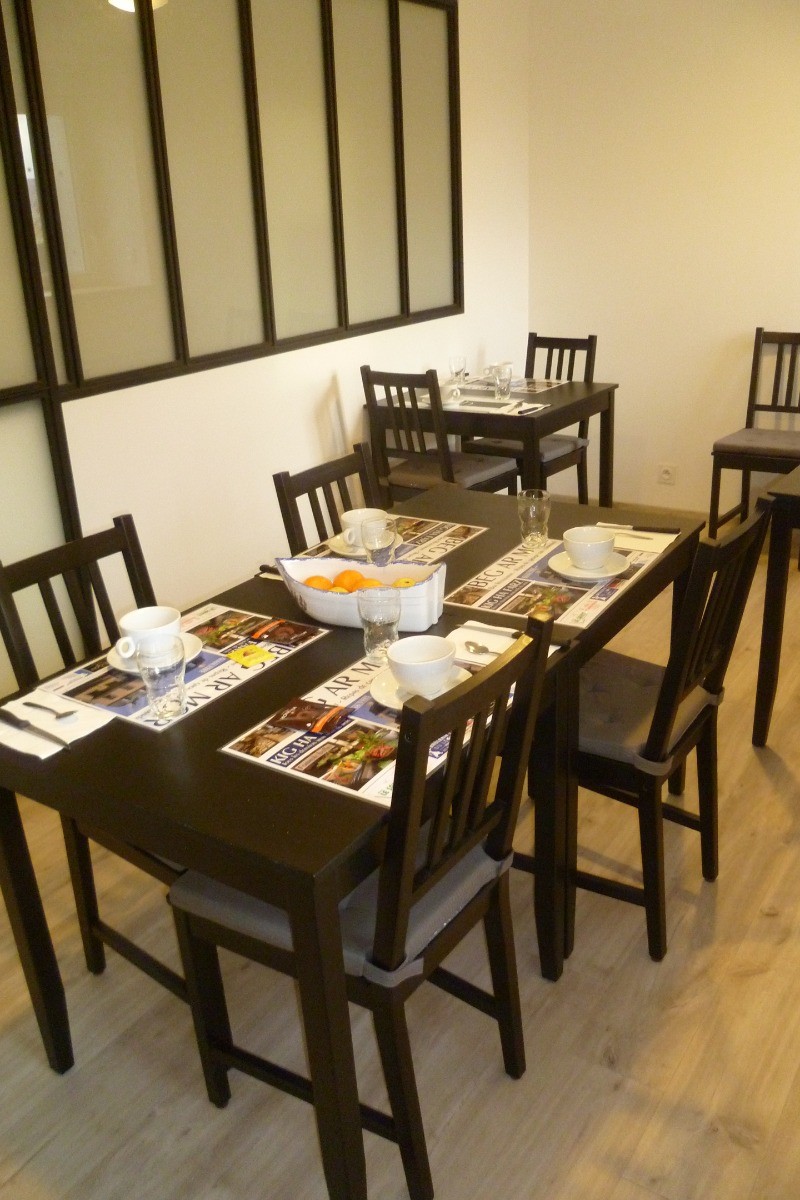 Espace petit-déjeuner