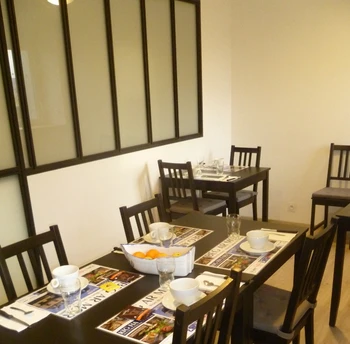 Espace petit-déjeuner