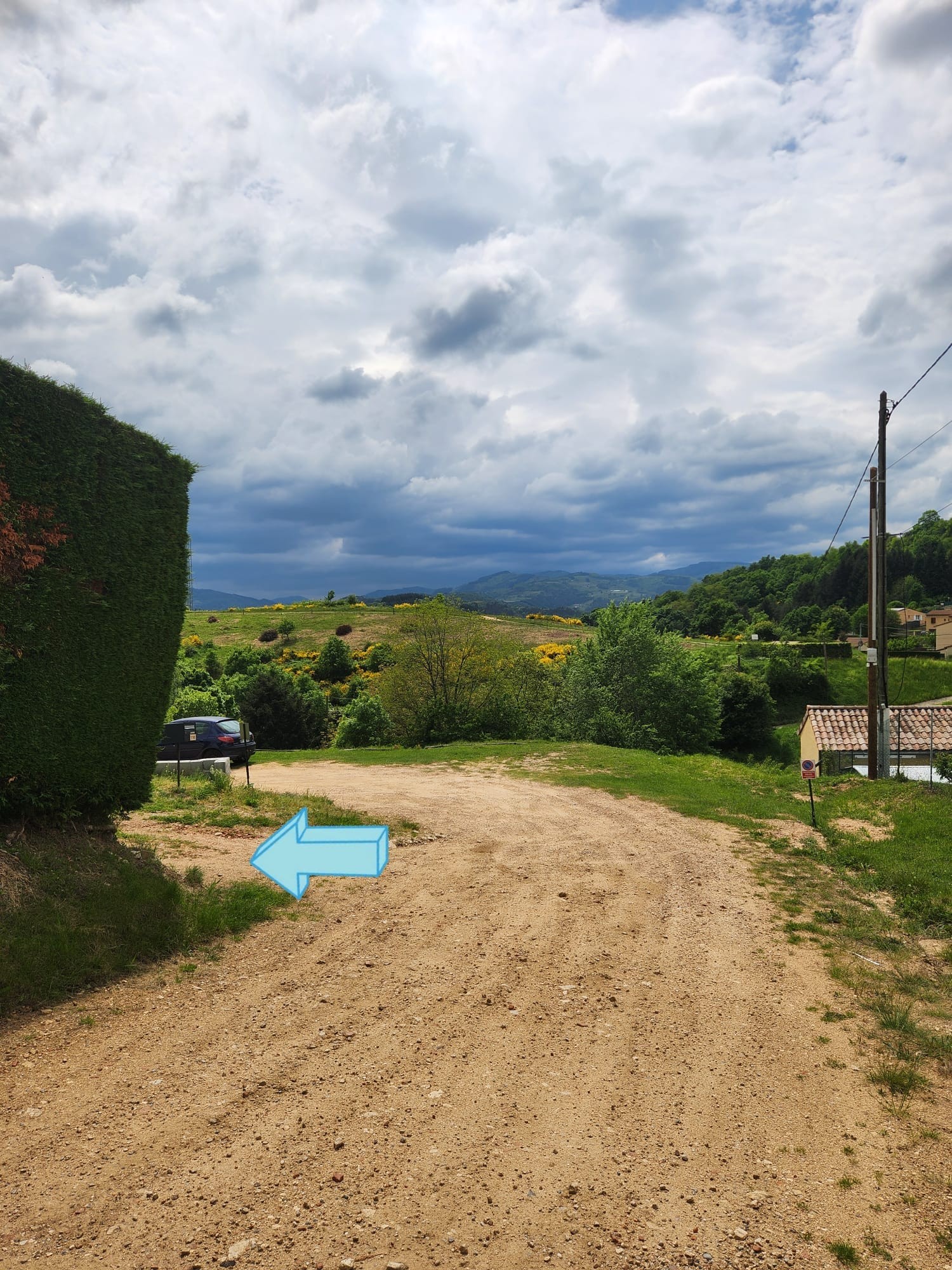 Prendre un 2e chemin a gauche