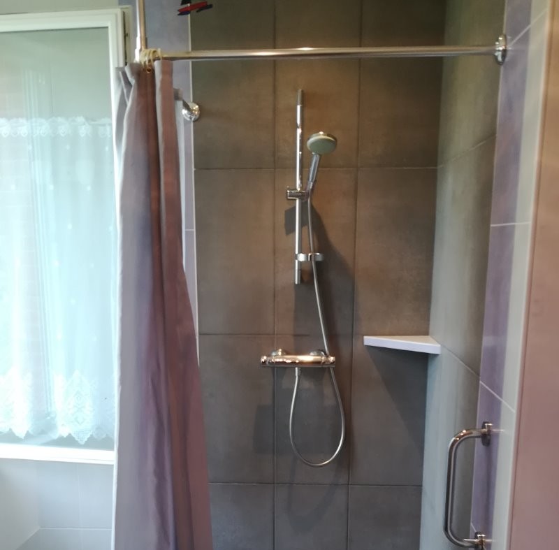 Douche à l'italienne