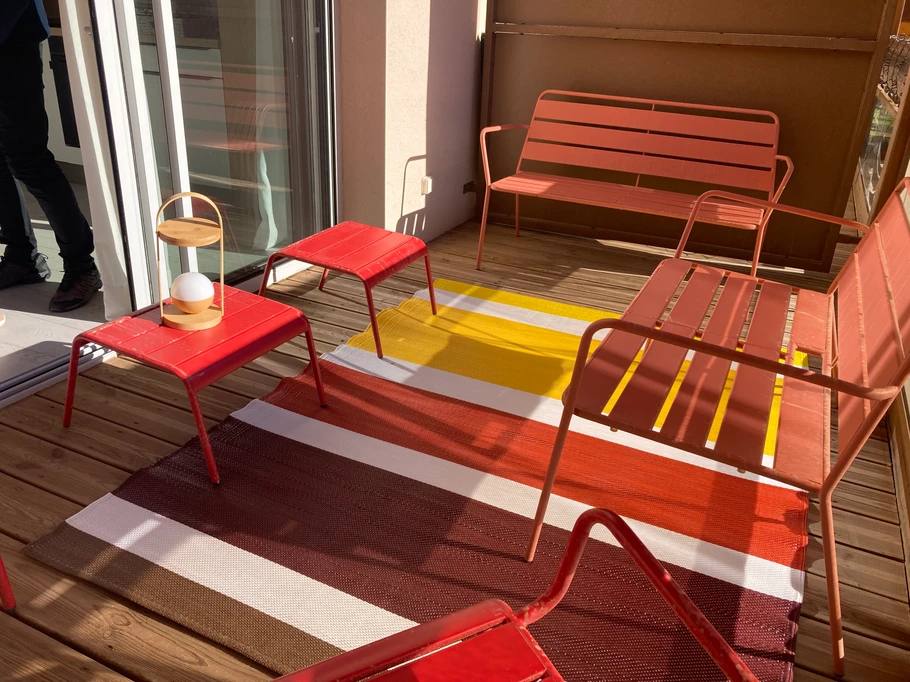 Terrasse vue Montagne