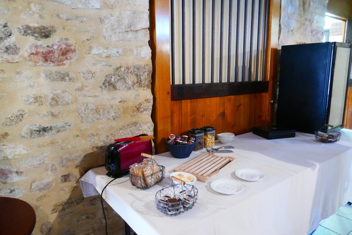 Espace petit-déjeuner commun