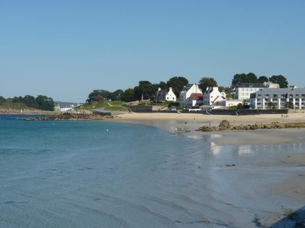La plage des Sables Blancs à Tréboul