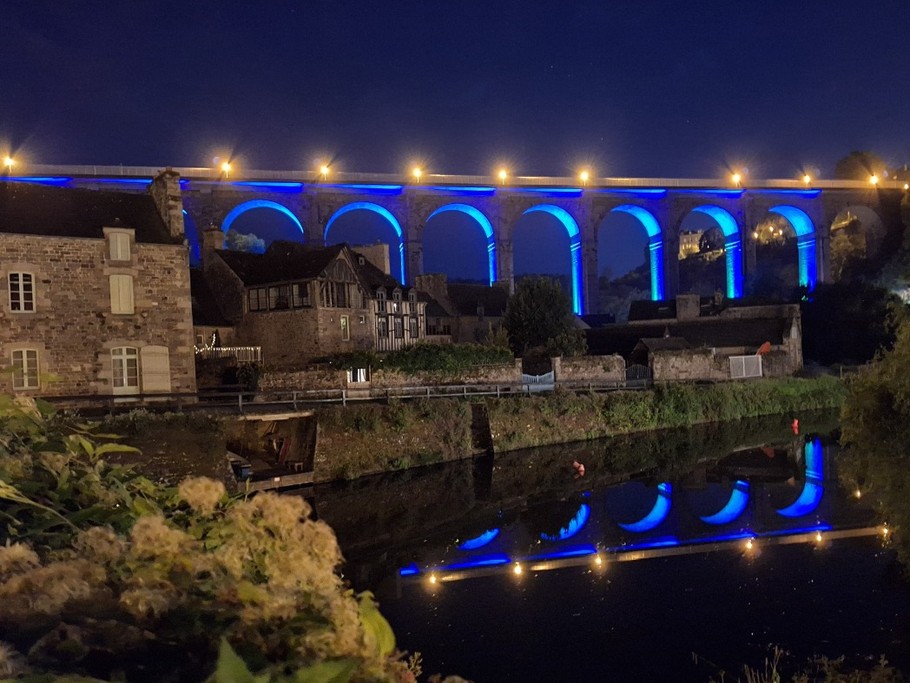 Photo du Vallon de Léhon, le pont de Dinan