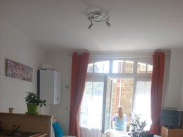 living room kitchen