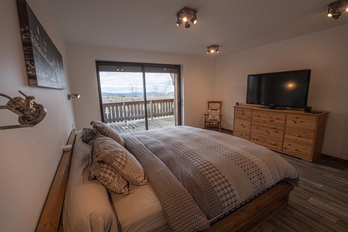 Grande chambre avec surperbe vue
