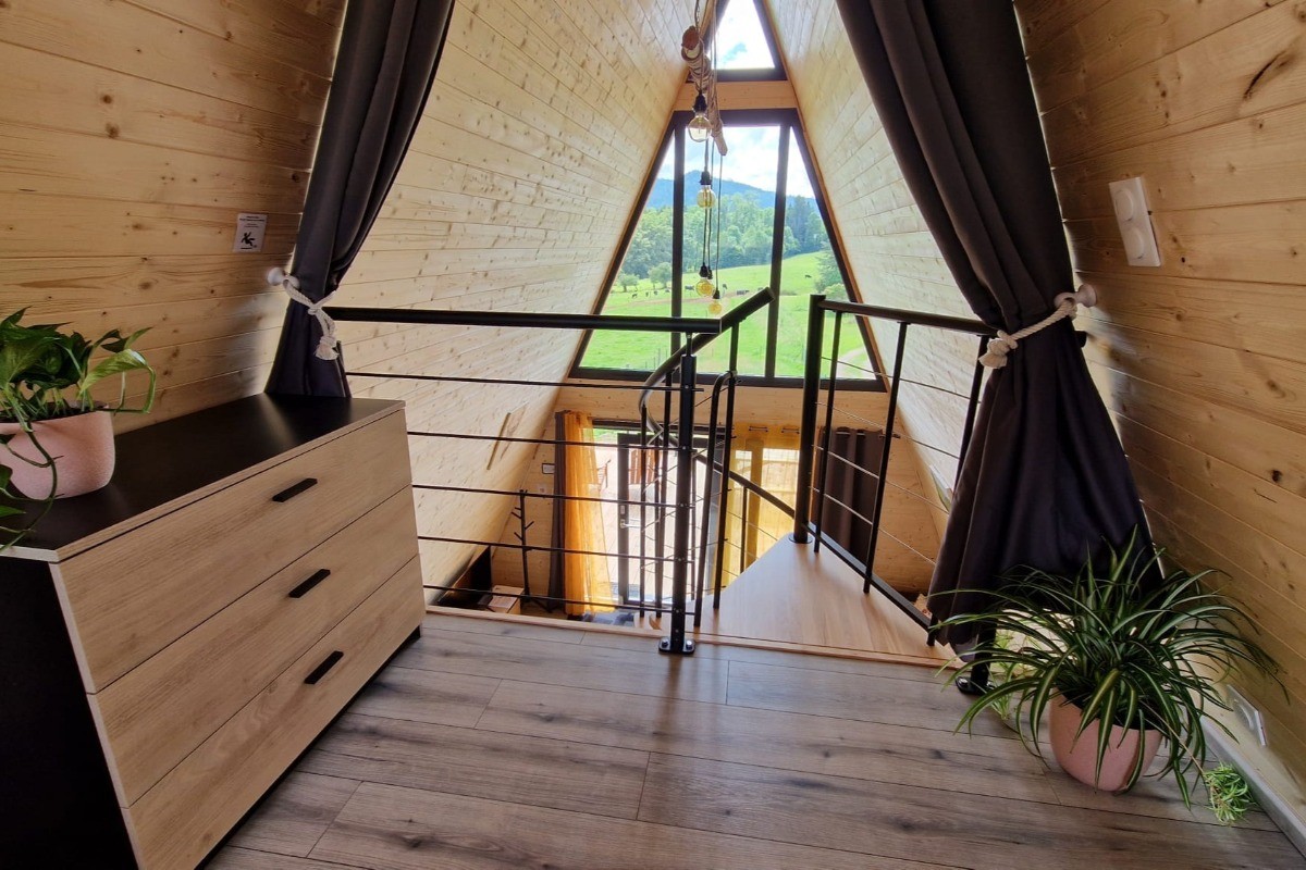 Chalet Chevreuil -  Vue depuis la mezzanine