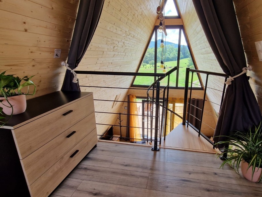 Chalet Chevreuil -  Vue depuis la mezzanine