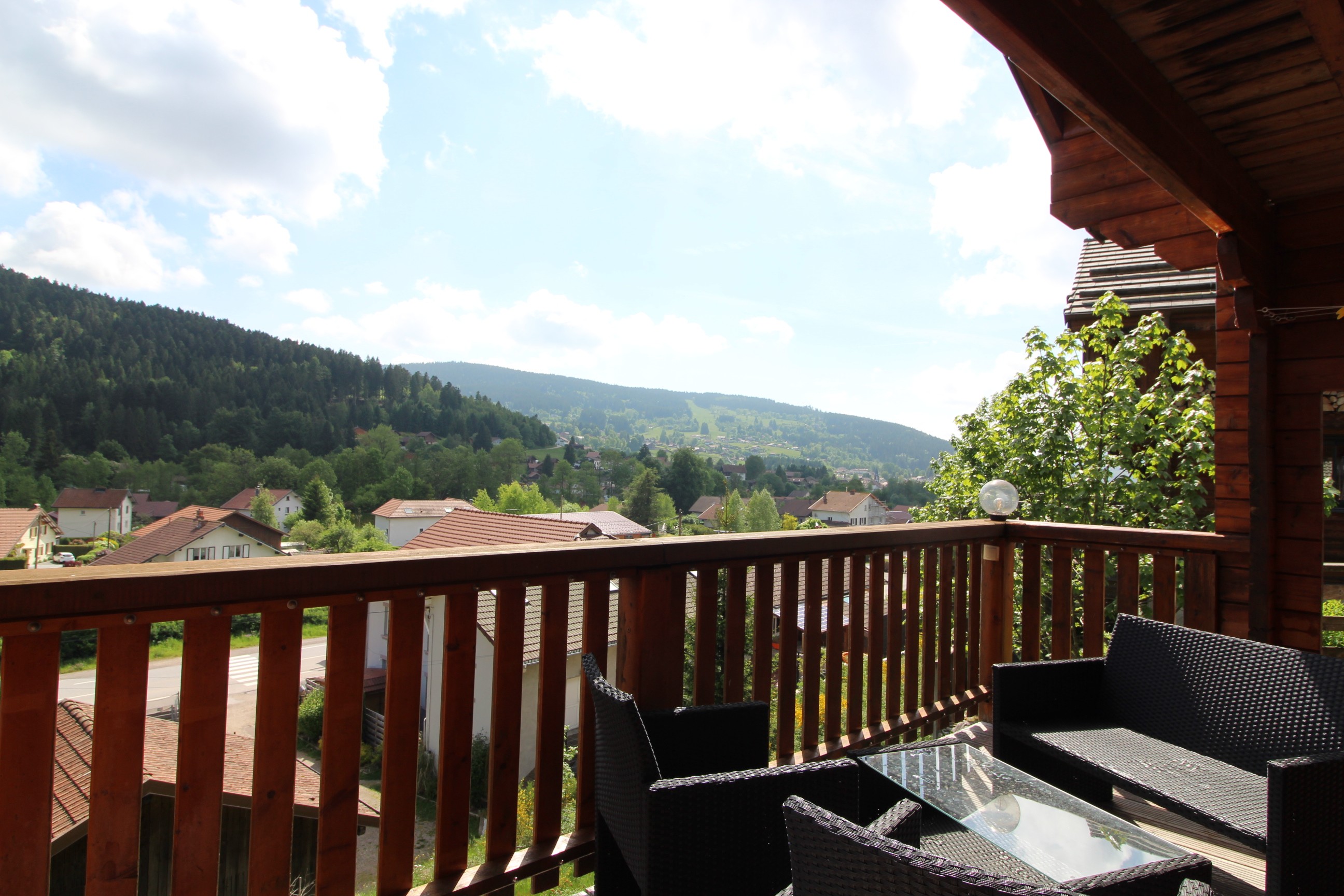 Terrasse  - Chalet des Brimbelles