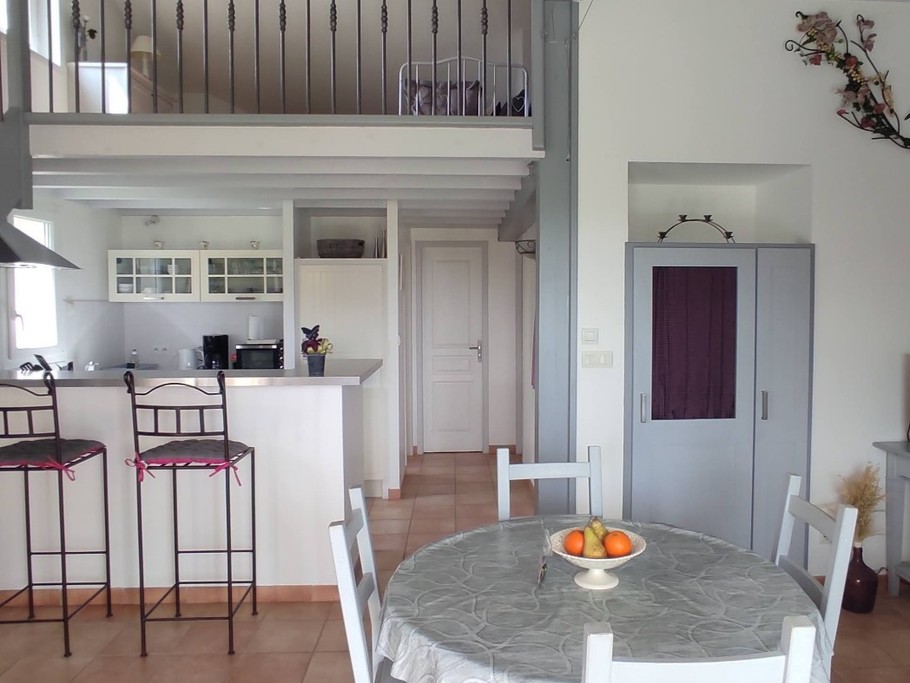 Le gite des Trois Colombes - Le séjour