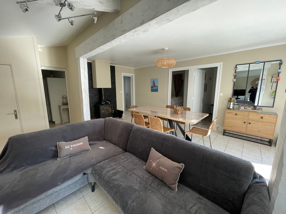 Canapé tout confort.