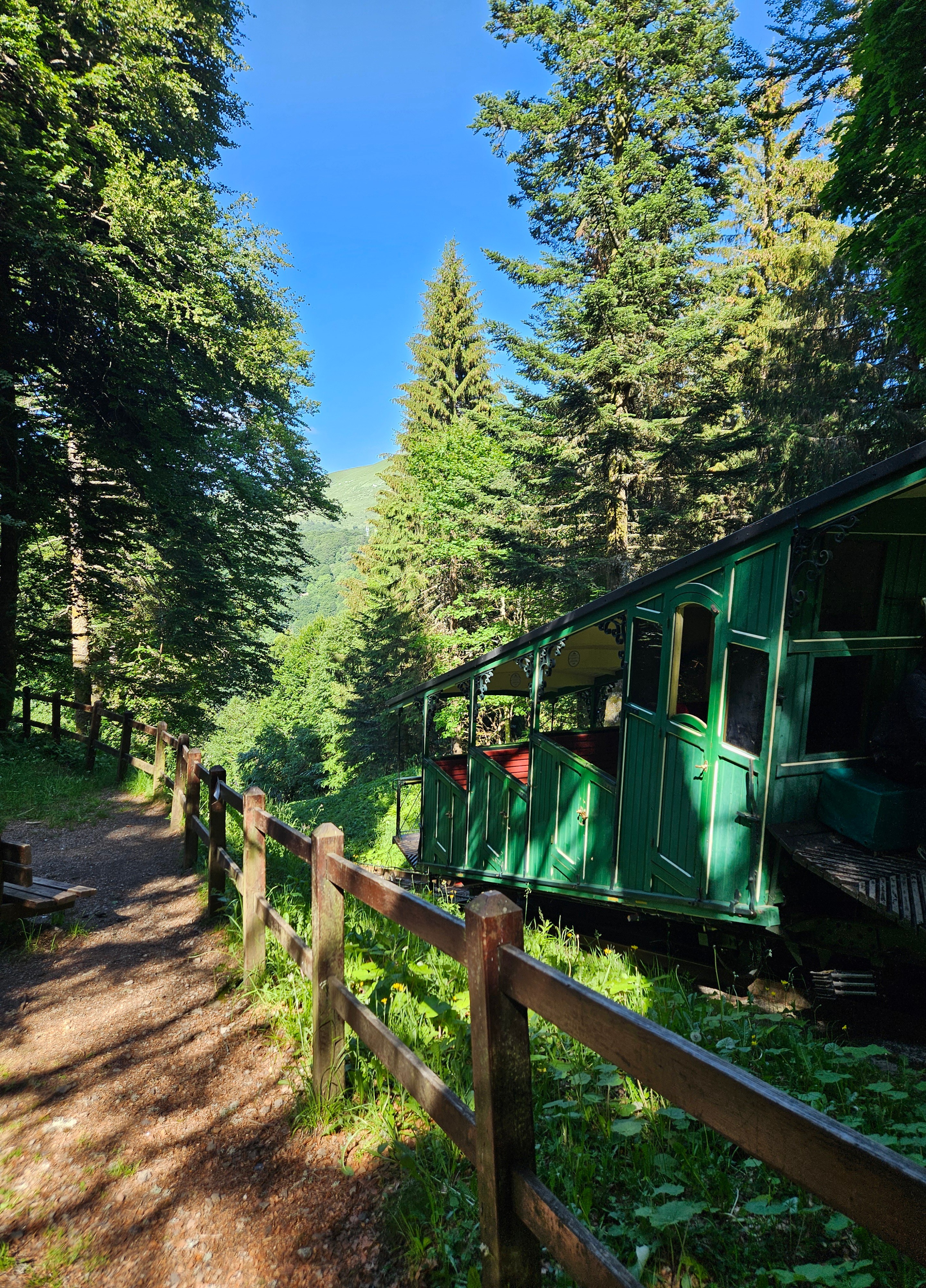 "Les Chamois" holiday cottage in Mont-Dore: The Capucin funicular
