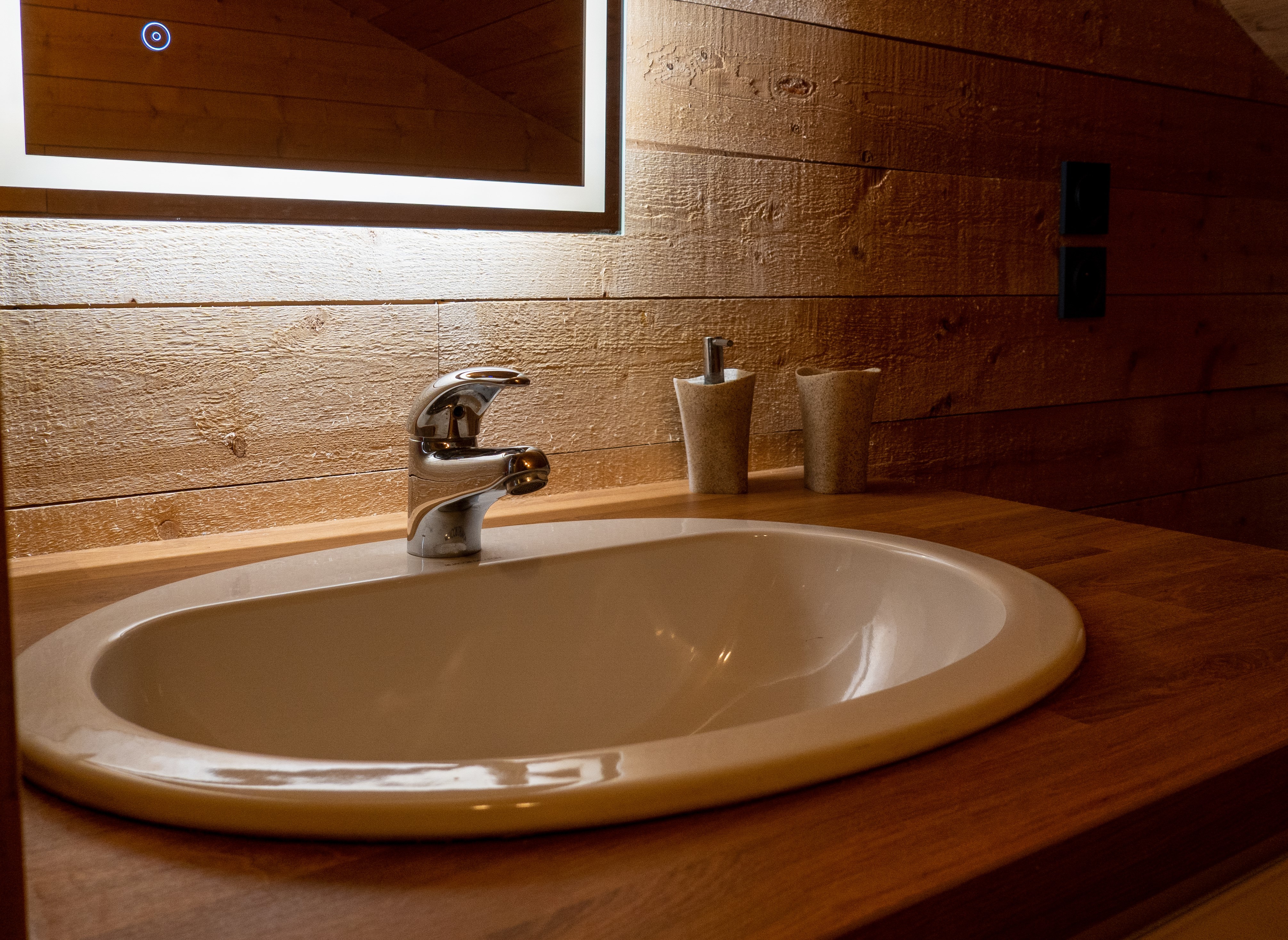 Salle d'eau - Gite Perce Neige Bien être