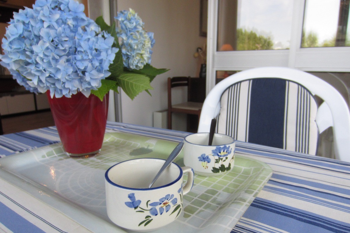 loggia avec vue mer