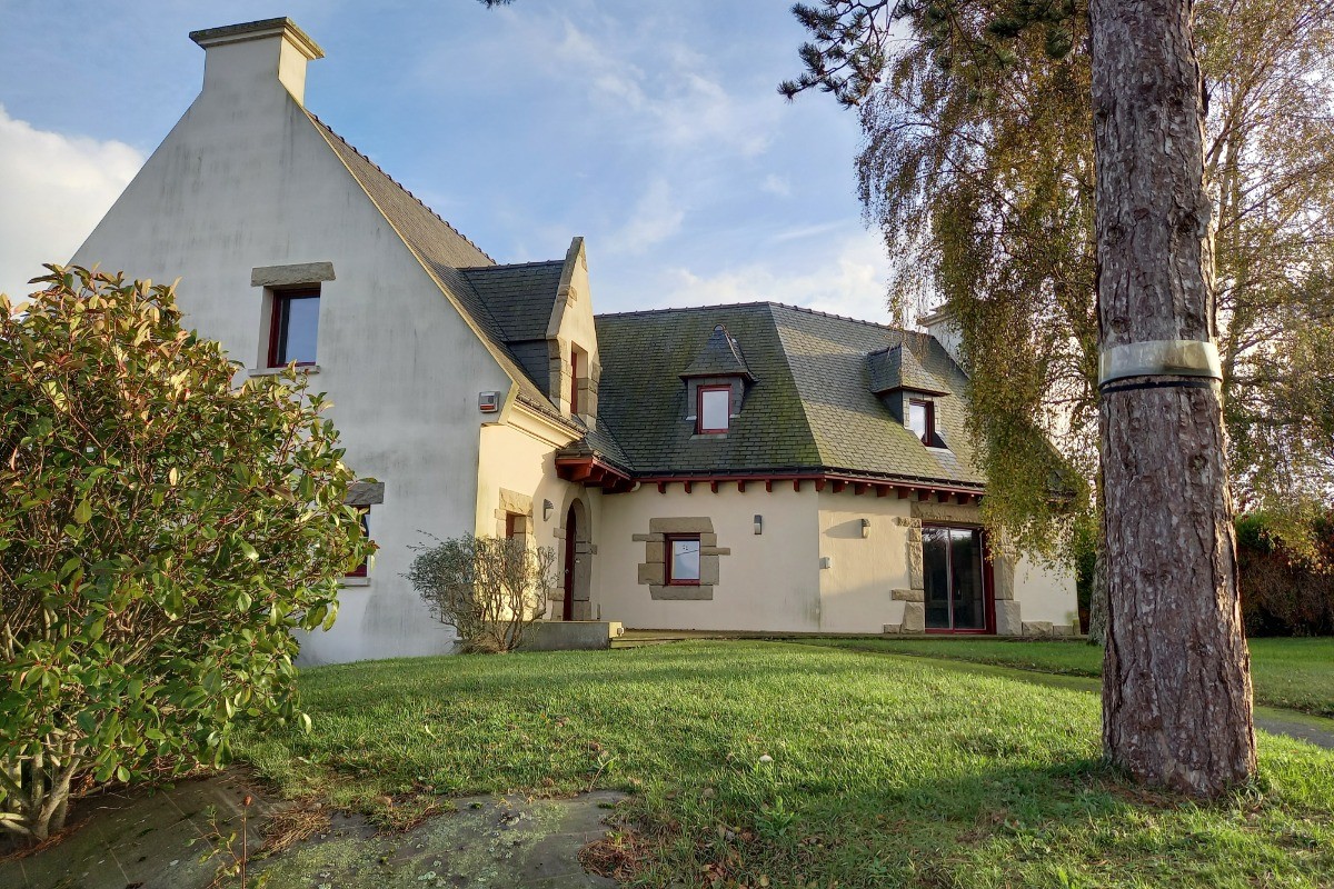 Clévacances - Location 10 personnes - Langueux - Maison avec jacuzzi