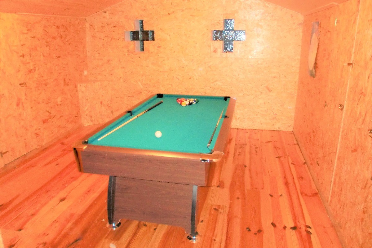 La salle de billard