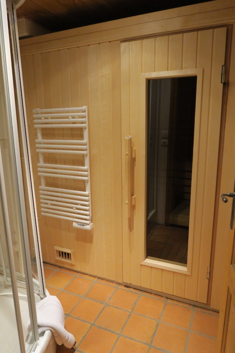 Le sauna.