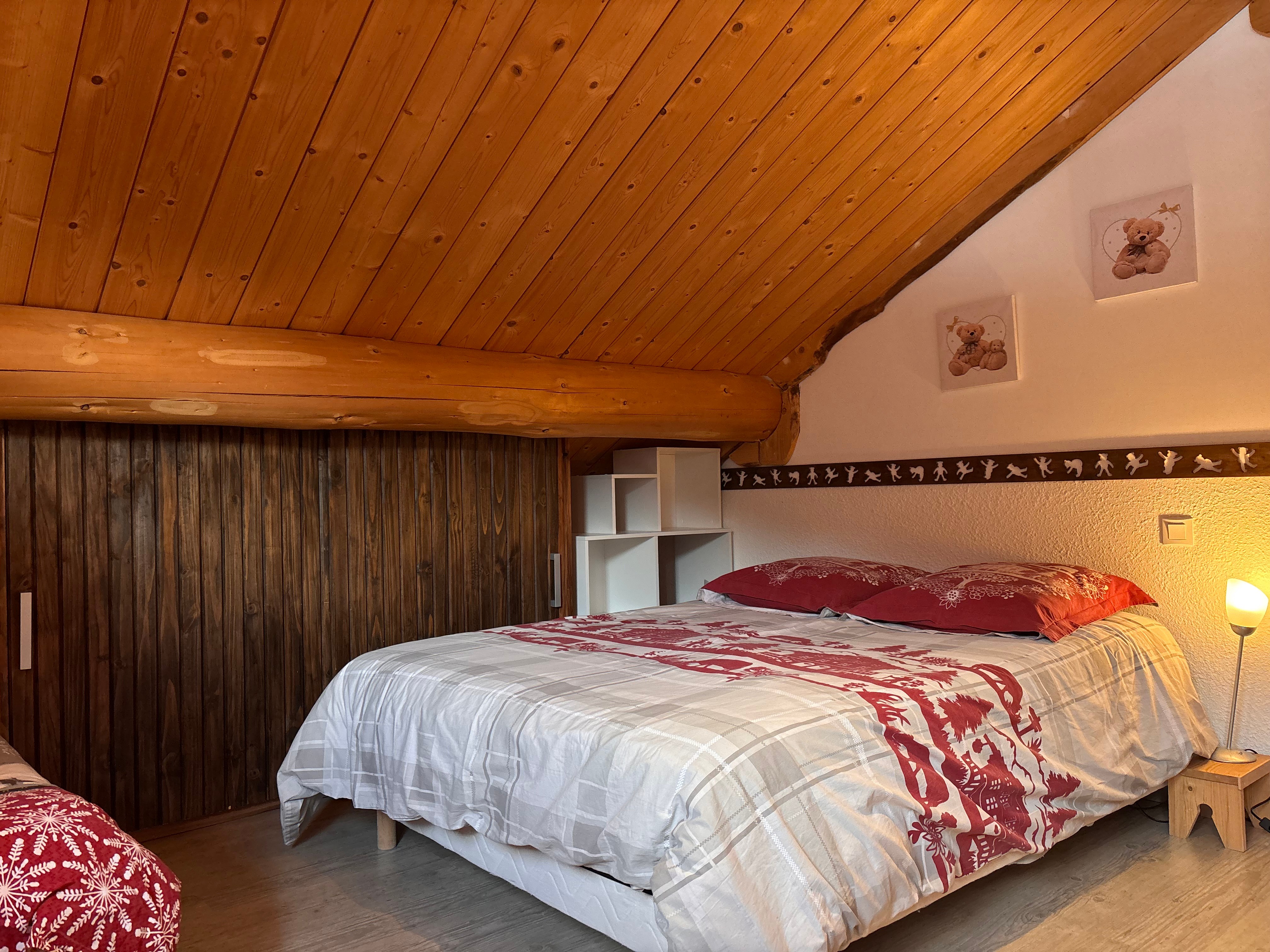 Chambre 1  - Le Chalet en rondins, La Bresse
