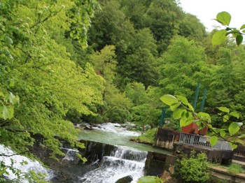 Cascade sur l'Albarine.