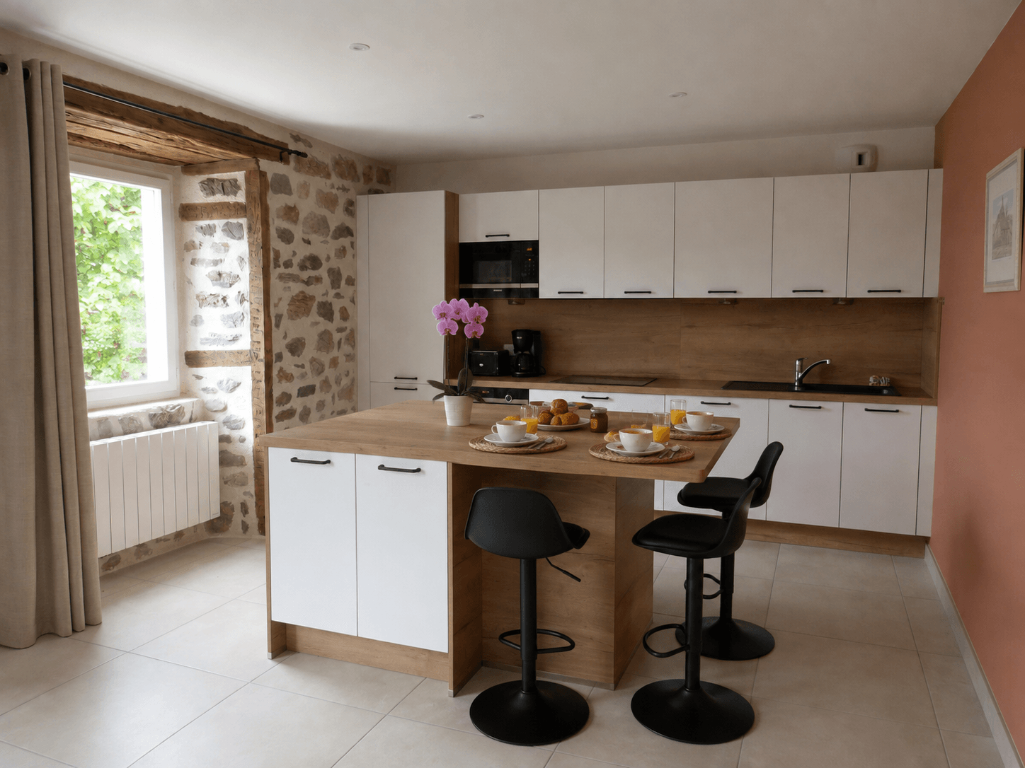 Cuisine moderne et fonctionnelle