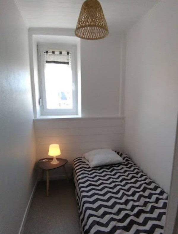 The cabin, ideal for a child.