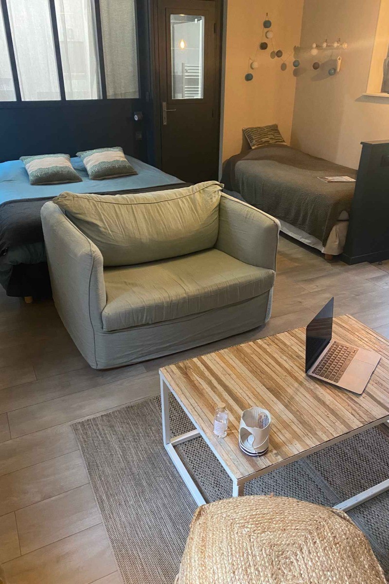 Le mas Normand coin salon