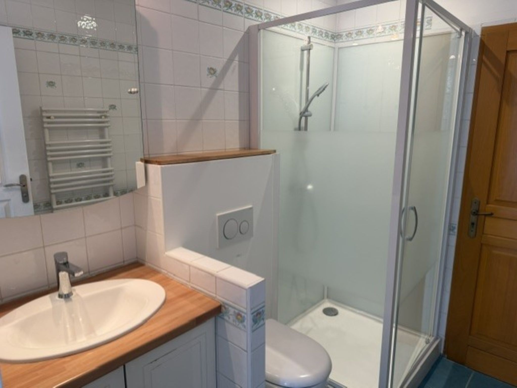 Shower room renovated in 2022