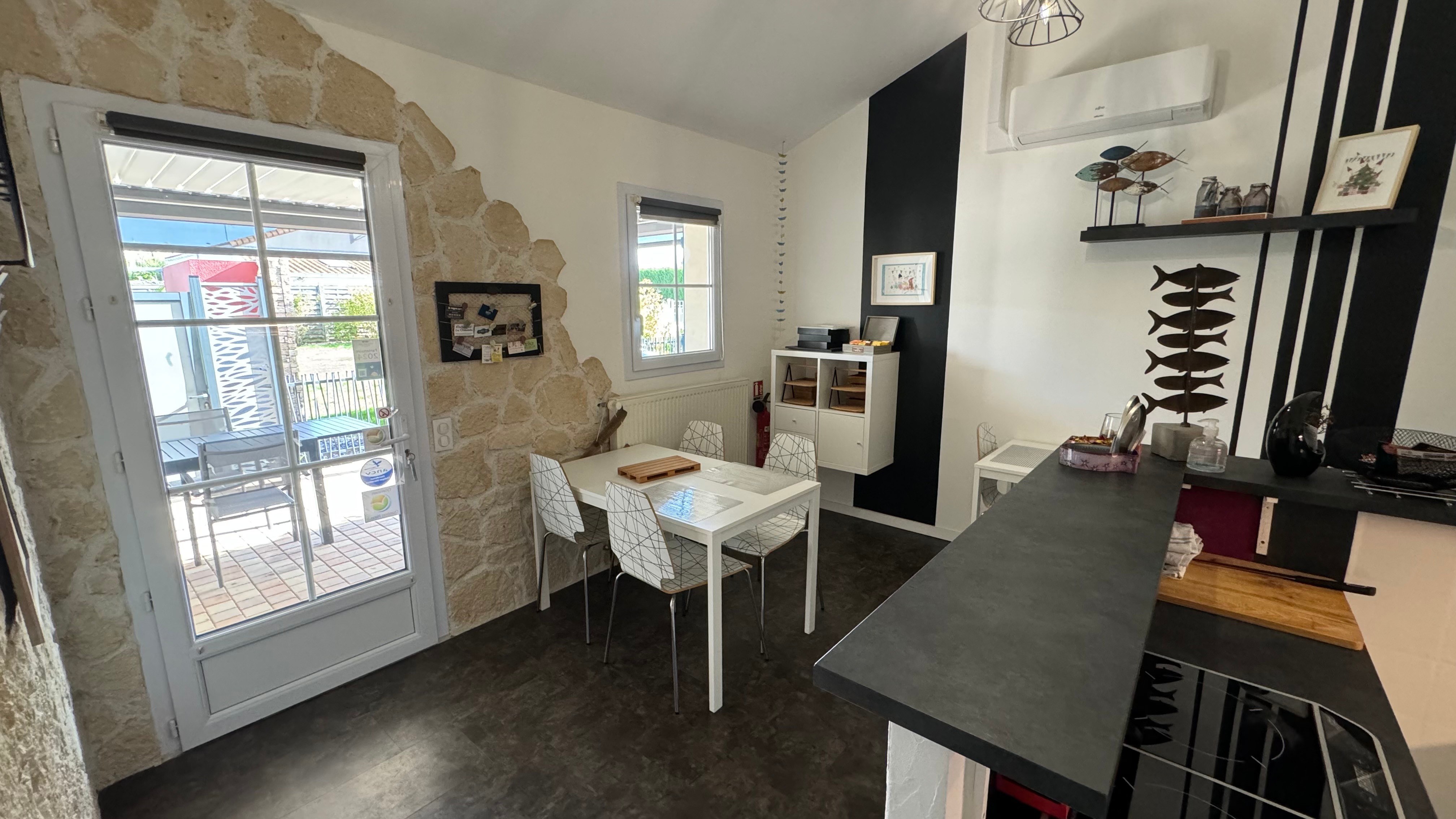 Cuisine chambres d'hôtes - réception