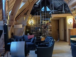 Vue depuis l'entrée