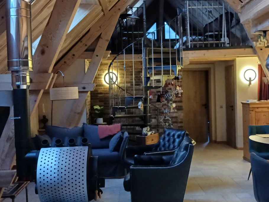 Vue depuis l'entrée