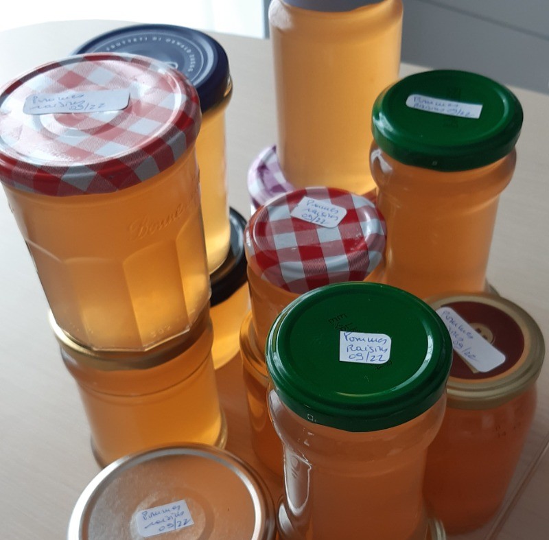 Les confitures et gelées maison